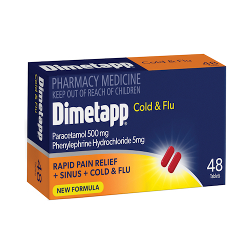 Dimetapp Cold & Flu 48 tabs