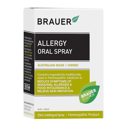 Brauer Allergy Relief Oral Spray 20ml