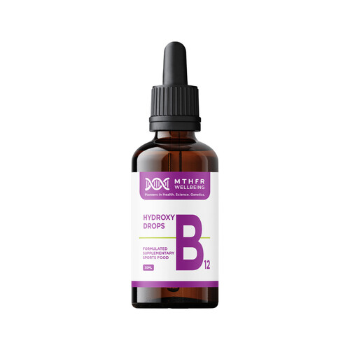 MTHFR Wellbeing Hydroxy B12 Drops 30ml