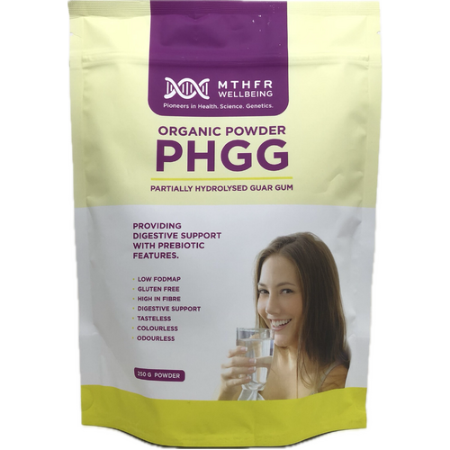 MTHFR Wellbeing Organic PHGG (Partially Hydrolysed Guar Gum) 250g