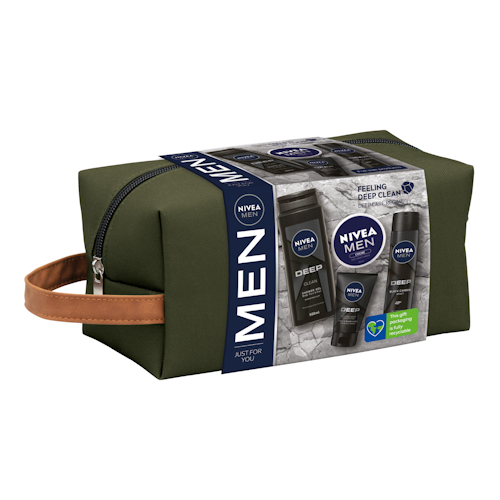 Nivea Men Feeling Deep Clean Deep Care Regime Gift Pack