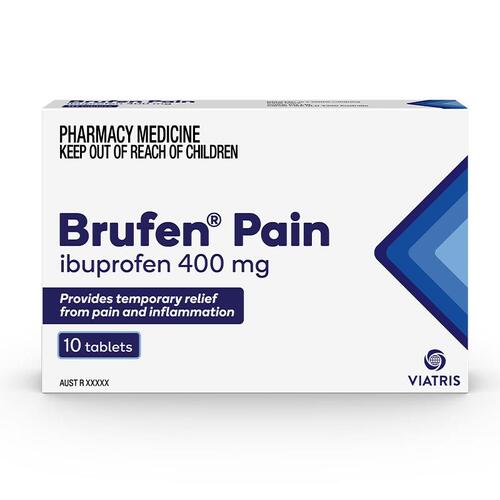 Brufen Pain Tab 400mg 10 Tablets