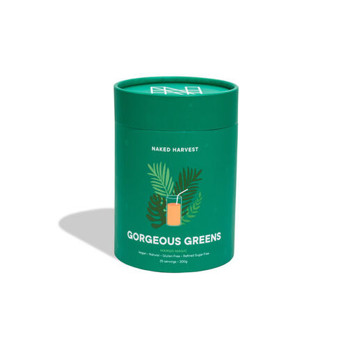 Naked Harvest Gorgeous Greens Mango Magic 300g