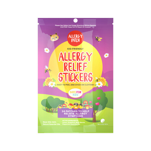 The Natural Patch Co. AllergyPatch Organic Allergy Relief Stickers x 24 Pack