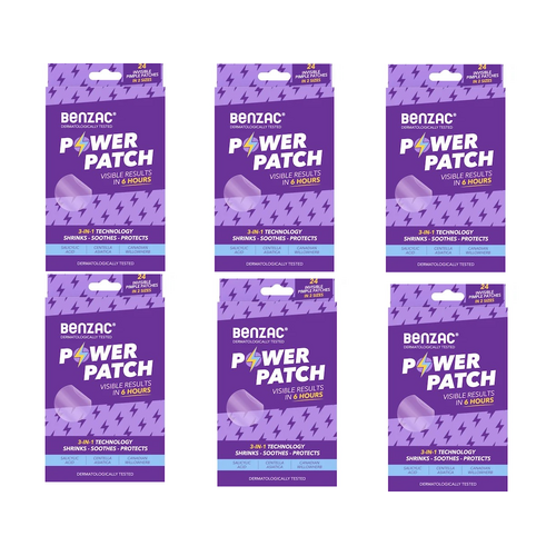 Benzac Power Patch 24 Patches x 6 Units