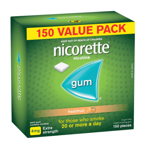 Nicorette Gum Fresh Fruit 4mg 150 pack