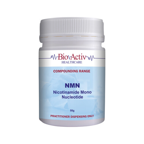 BioActiv Healthcare Compounding Range NMN (Nicotinaminde Mono Nucleotide) 50g