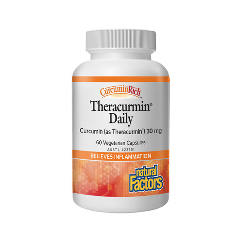 Natural Factors Theracurmin Daily 60 Veggie Capsules