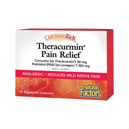 Natural Factors Theracurmin Pain Relief 60 Vegetarian Capsules