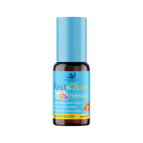 Martin & Pleasance Rest & Quiet Kids Formula Oral Spray Strawberry 20ml