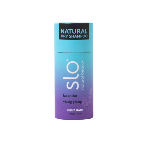 Slo Natural Beauty Natural Dry Shampoo Light Hair Lavender + Ylang Ylang 35g