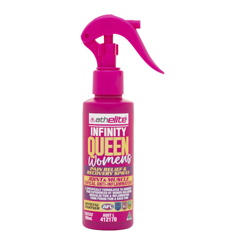 Athelite Infinity Queen Women's Pain Relief & Recovery Spray 100ml