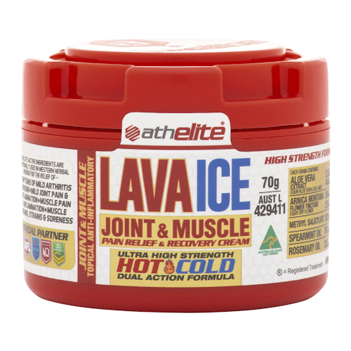 Athelite Lava Ice Joint & Muscle Pain Relief & Recovery Cream 70g