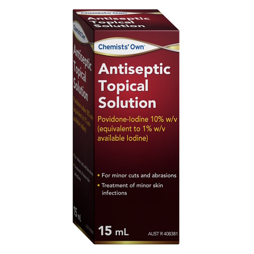 Chemist's Own Antiseptic Topical Solution 15ml 