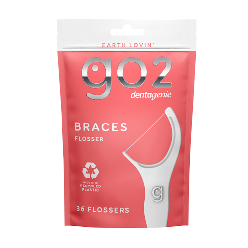 GO2 DentagenieBraces Flosser 36pkx6