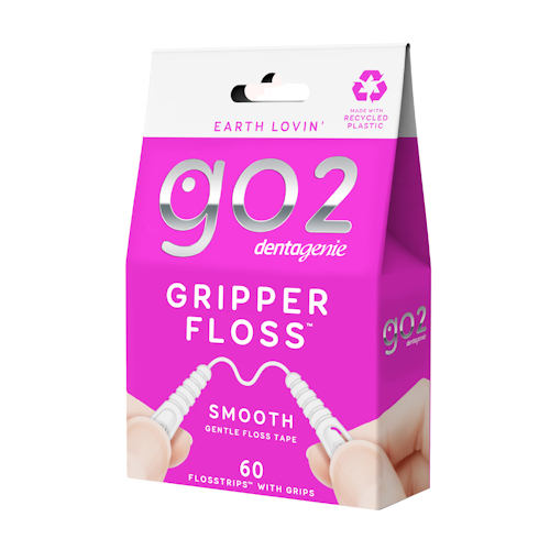 GO2  Gripper Smth Flosstrips 60Pkx6