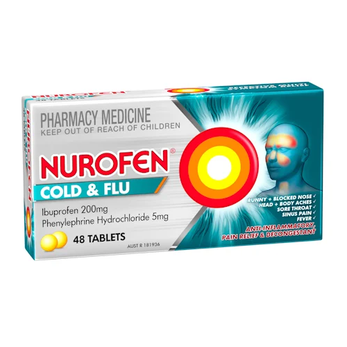 Nurofen Cold & Flu PE Tablets 48