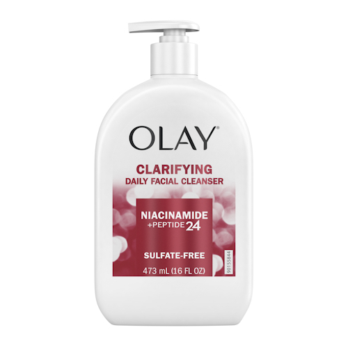 Olay Regenerist Clarifying Cleanser with Niacinamide + Peptide24 473ml