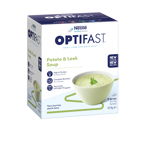 Optifast VLCD Soup Potato & Leek 53g (8 Sachets)