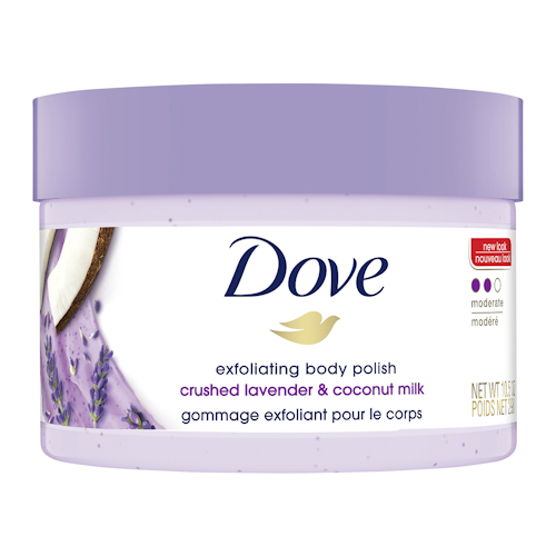 Dove Lavender and Coconut Milk Body Polish 298g