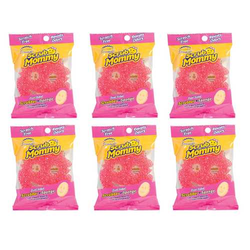 Scrub Daddy Ess Scrub Mommy [1 Pack x 6]