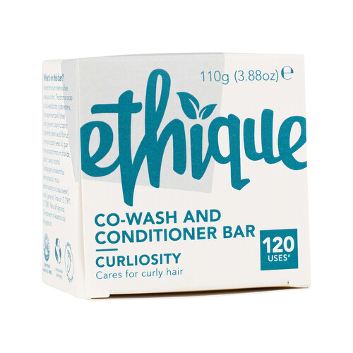 Ethique Bar Co-Wash and Conditioner Curliosity (Cares For Curly Hair) 110g