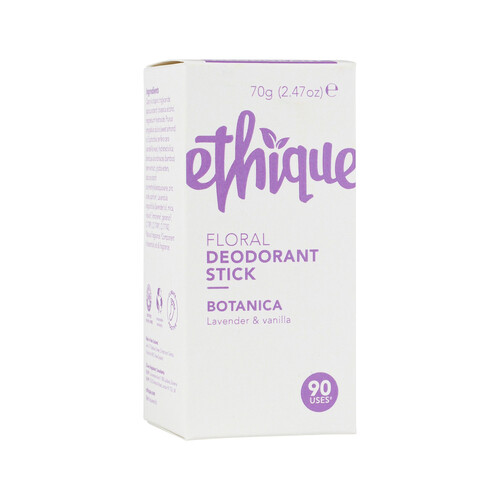 Ethique Deodorant Stick Floral Botanica Lavender & Vanilla 70g