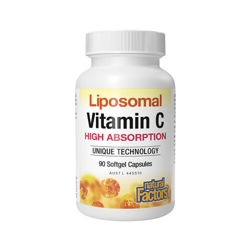 Natural Factors Liposomal Vitamin C 90 Softgel Capsules