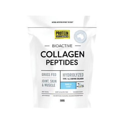 Protein Supplies Australia Collagen Peptides Vanilla 500g