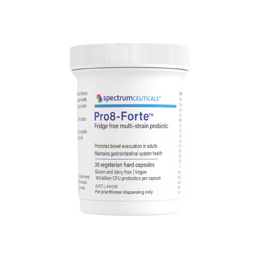 Spectrumceuticals Pro8-Forte (Fridge Free Multi-Strain Probiotic) 30 Vegetable Capsules 