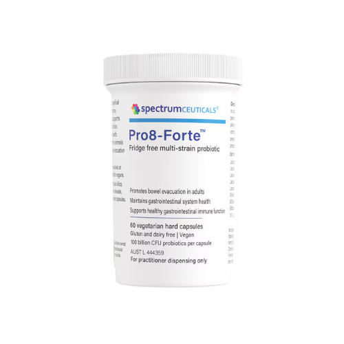 Spectrumceuticals Pro8-Forte (Fridge Free Multi-Strain Probiotic) 60 Vegetable Capsules 