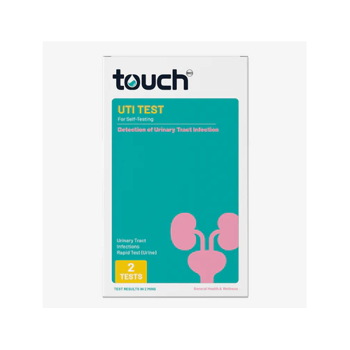 TouchBio Urinary Tract Infection (UTI) Test - For Self Testing (2 tests per kit)