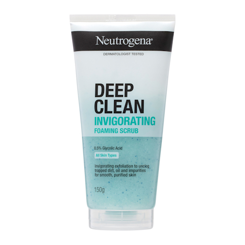 Neutrogena Deep Clean Invigorating Foam Scrub 150g