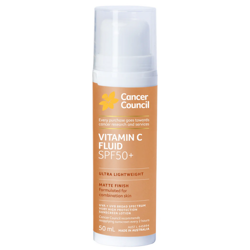 Cancer Council Vitamin C Fluid SPF50+ 50mL