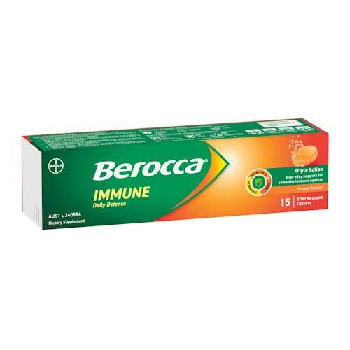 Berocca Immune Daily Defence Orange 15 Tablets