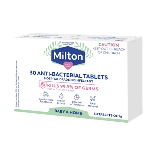 Milton Antibacterial Tablets 30 Tablets Disinfectant