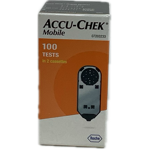 Roche Accu Chek Mobile Blood Glucose Strips (100 Tests)