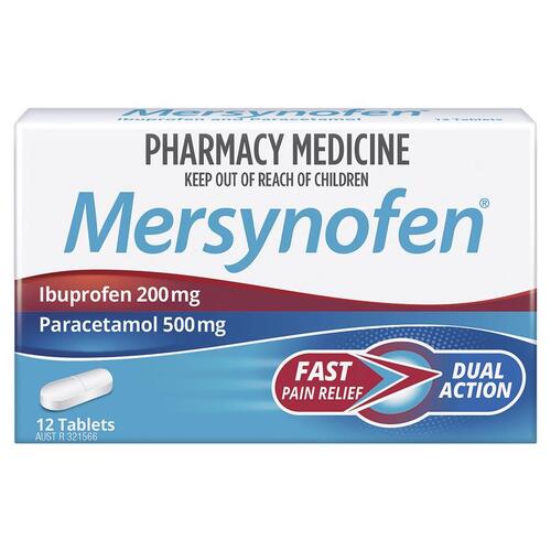 Mersynofen 12 Tablets (S2)