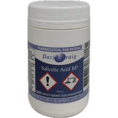 David Craig Salicylic Acid BP Powder 100g