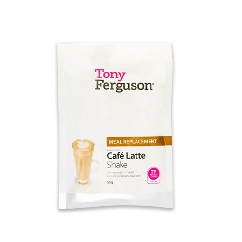 Tony Ferguson Meal Replacement Shake Cafe Latte 55g x 48 Sachets