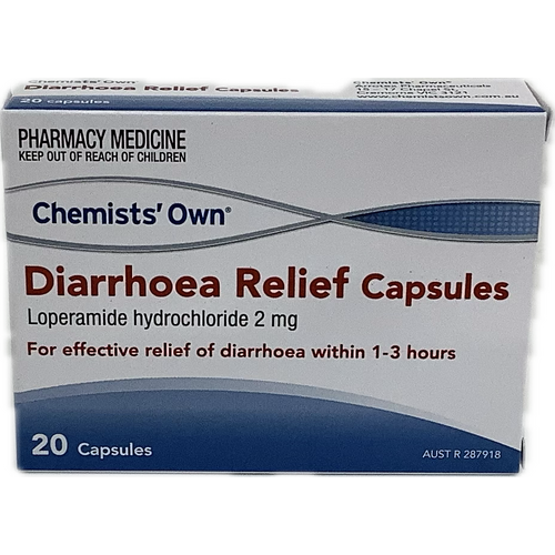 Chemists' Own Diarrhoea Relief Capsules 20 (S2)