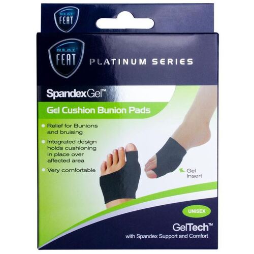 Neat Feat Spandex Gel Cushion Bunion Pads Medium