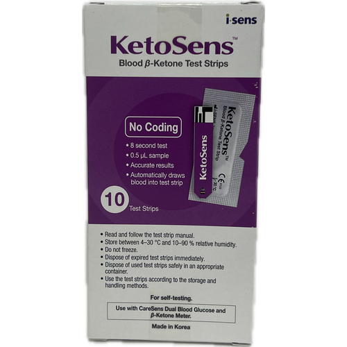 CareSens KetoSens Test Strips Bx10