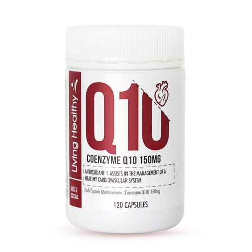 Living Healthy CoQ10 150mg 120 Capsules