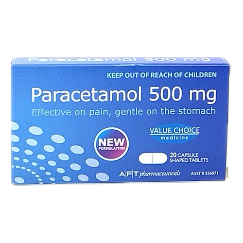 Value Choice Paracetamol Tab 500mg 20