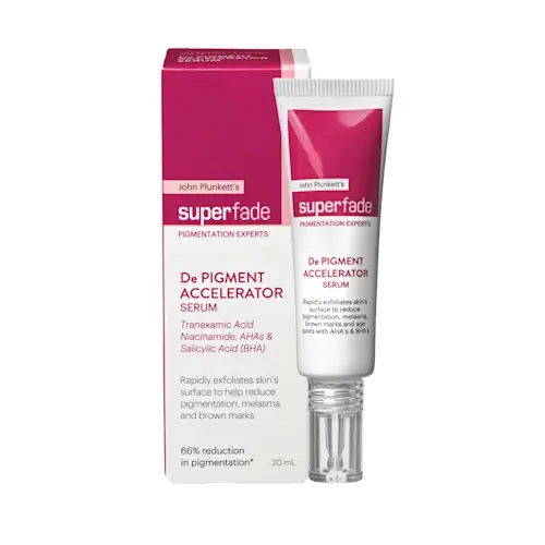 John Plunkett's Superfade De Pigment Accelerator Serum 20mL