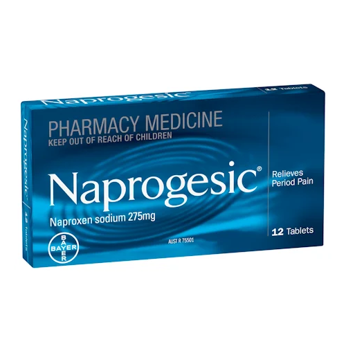 Naprogesic 275mg 12 Tablets  (S2)