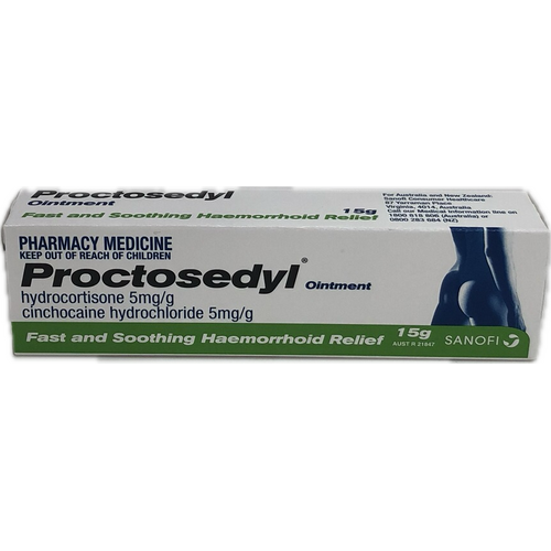 Proctosedyl Ointment 15g (S2)