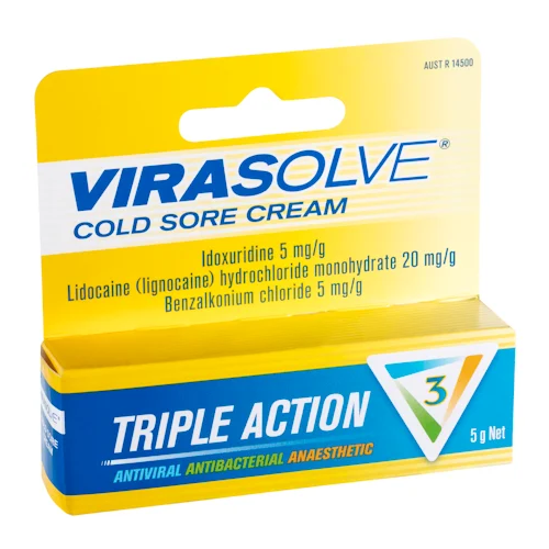 Virasolve Cold Sore Cream 5g