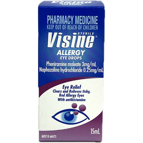 Visine Allergy Eye Drops 15mL (S2)